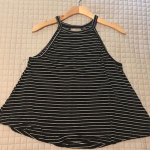 Flowy striped tank top